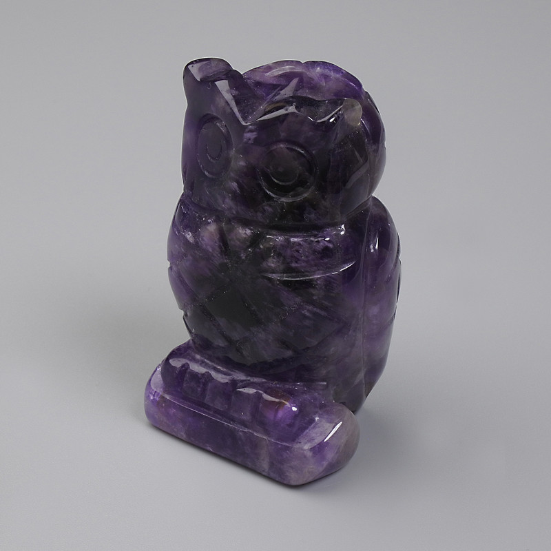 تمثال تذكاري بومة أميثيست 52×33×25مم+