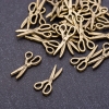 تعليقة إكسسوار مقص "برونز"، قطر 8mm، طول 18mm ثقب 3mm تعبئة 20g + -41 قطعة