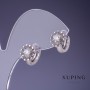 أقراط Xuping 10x9mm روديوم