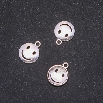 إكسسوار تعليقة وجه ضاحك 15x18mm تعبئة 20g + -20 قطعة