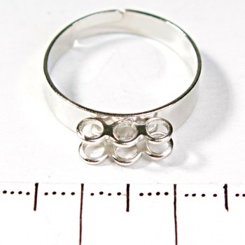 السعر للعبوة 10 قطع 10mm قاعدة خاتم بـ 6 حلقات