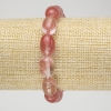 سوار مطاطي من حجر الكالسيدون الطبيعي برميل، قطر 10x14mm+